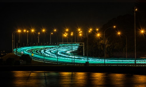 NeuraHarbour bridge lights 1