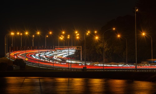 Harbour bridge lights