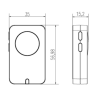 Netvox Door Sensor Dimensions